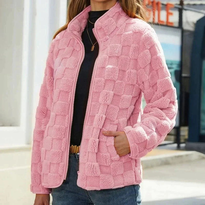 Drune | Karierte Winterjacke für Damen