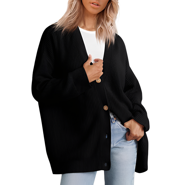 Drune | Lässiger Oversize Cardigan für Frauen