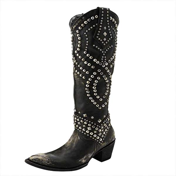 Drune | Cowboystiefel mit Absätzen