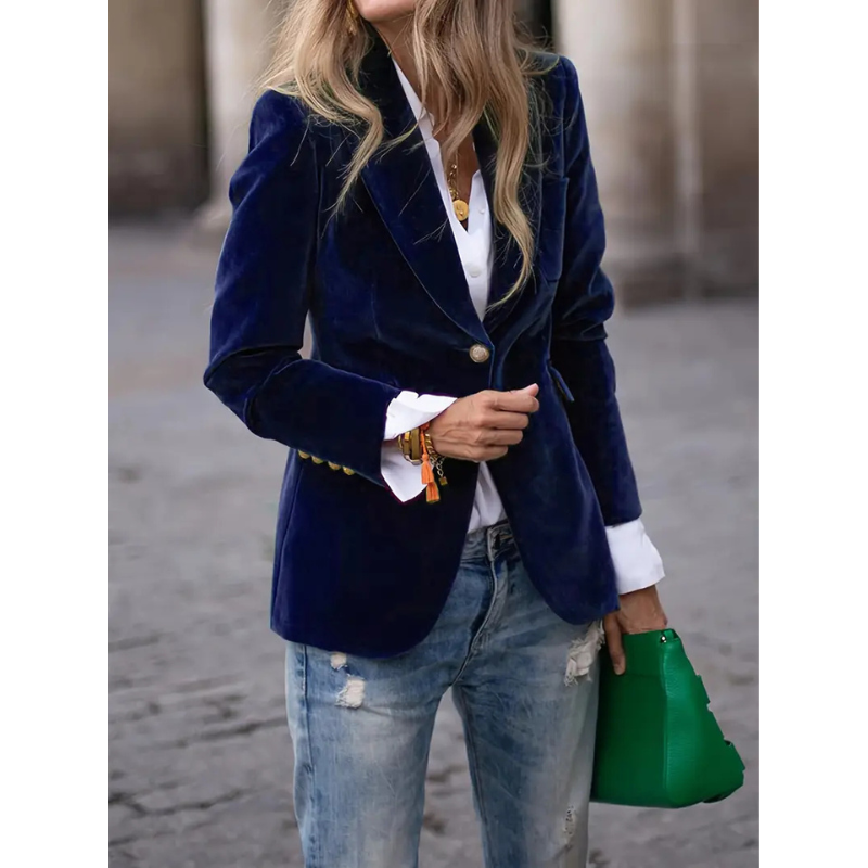 Drune | Blazer Velvet - Casual