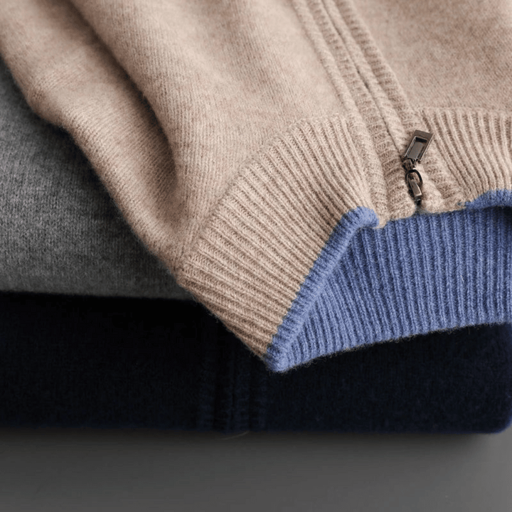 Drune | Kaschmir Zip Jacke