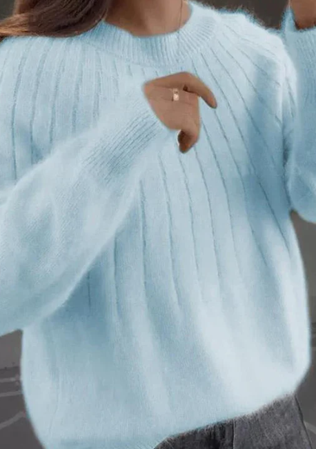 Drune | Flauschiger Kaschmir-Strickpullover