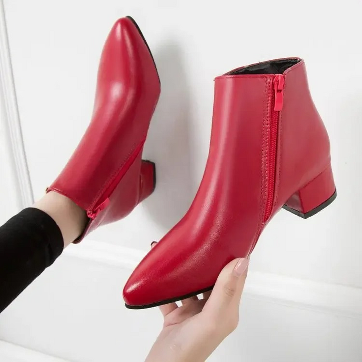 Drune | Stiefeletten Mit Spitzem Schuh Und Seitenreißverschluss Damen Stiefeletten