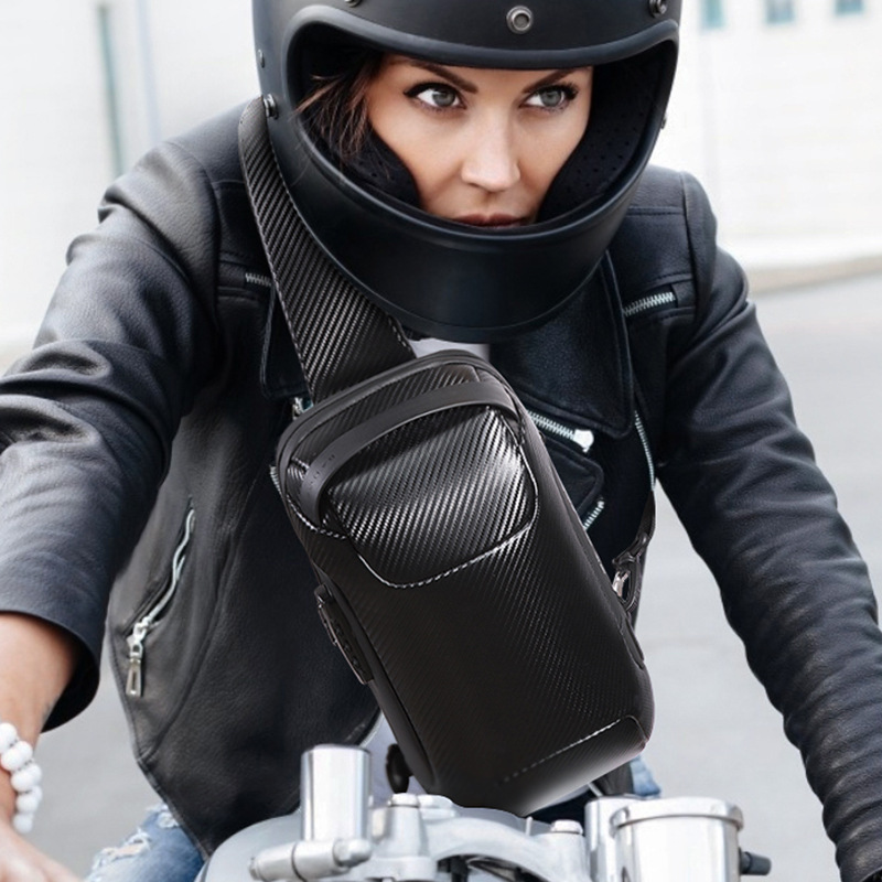 Drune | Unisex Anti Diebstahl Umhängetasche Mit Ladegerät