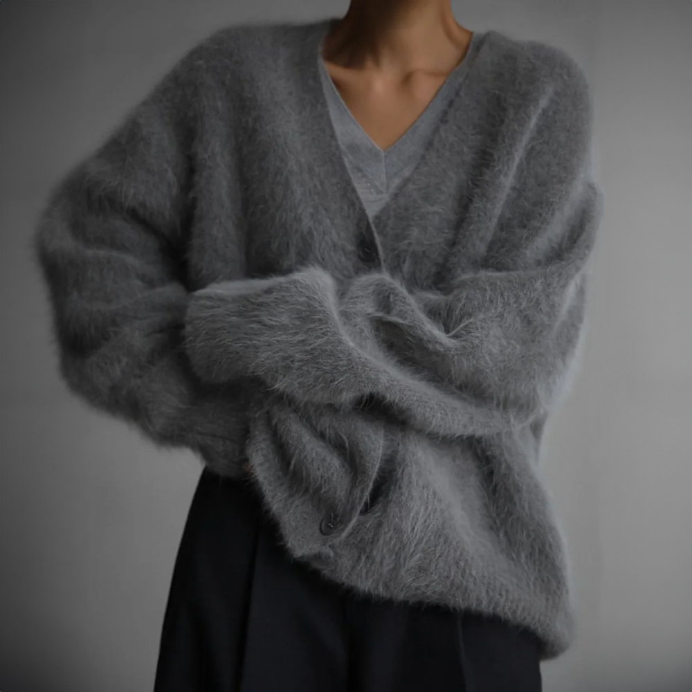 Drune | Eleganter Retro-Pullover mit Knöpfen