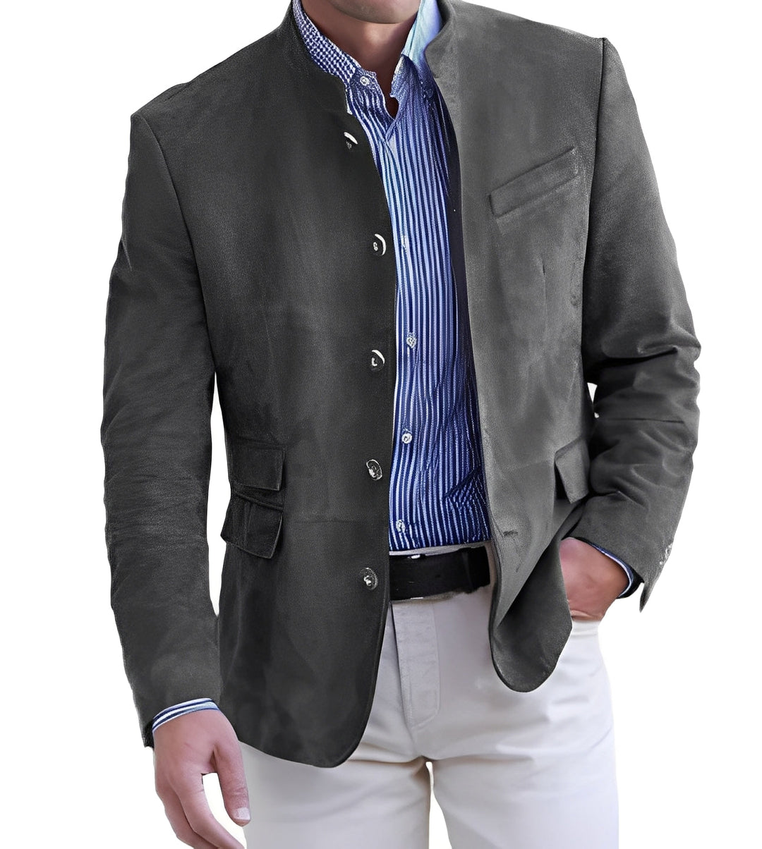 Drune | Legere Button-Down Jacke für Männer