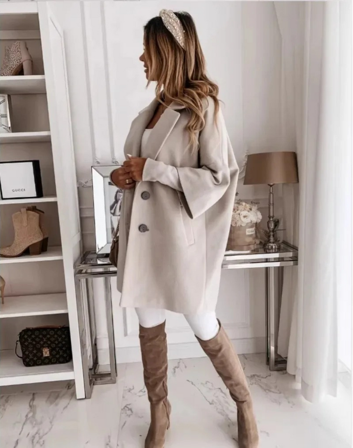 Drune | Eleganter Locker Sitzender Damen Trenchcoat