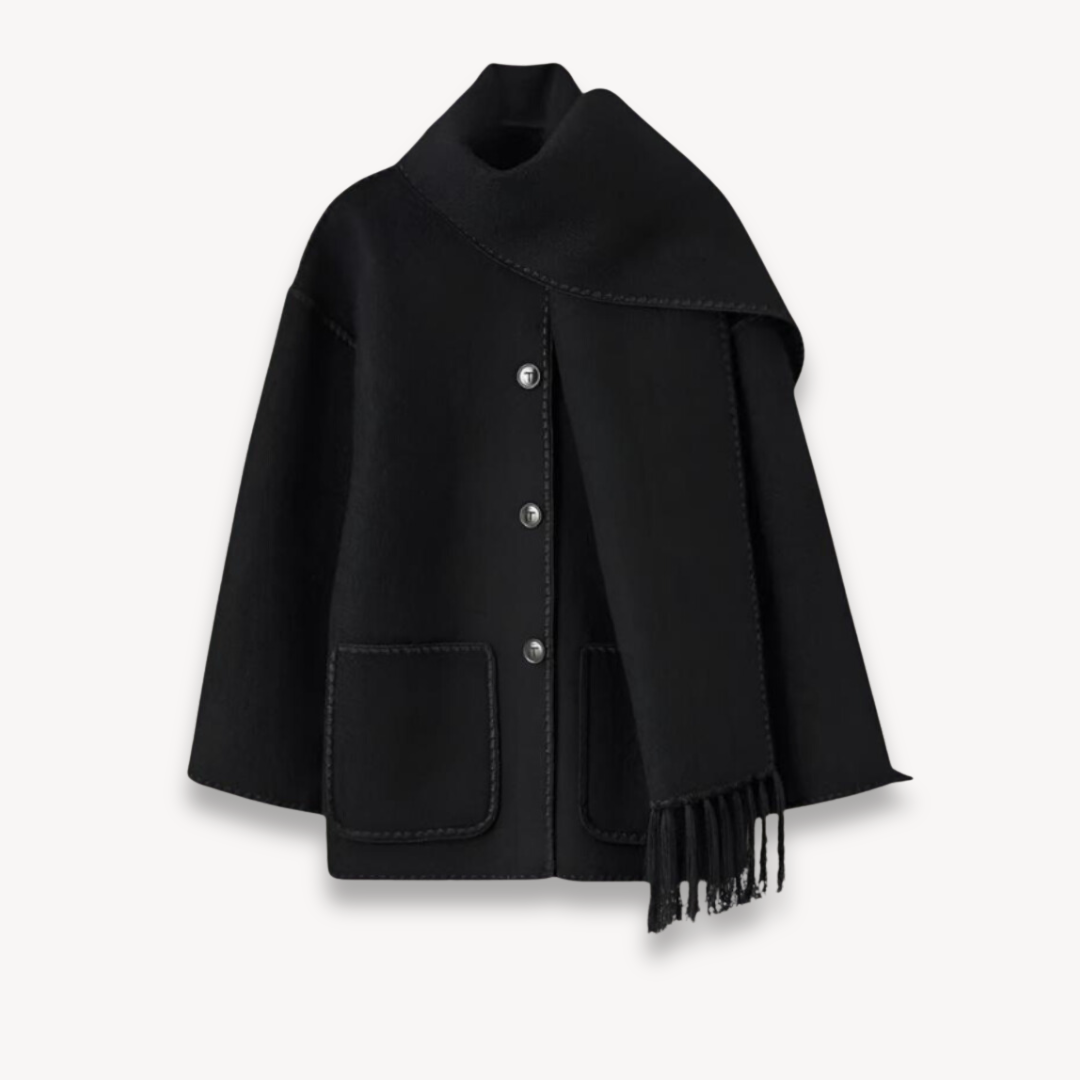 Drune | Winterjacke mit Schal für Frauen
