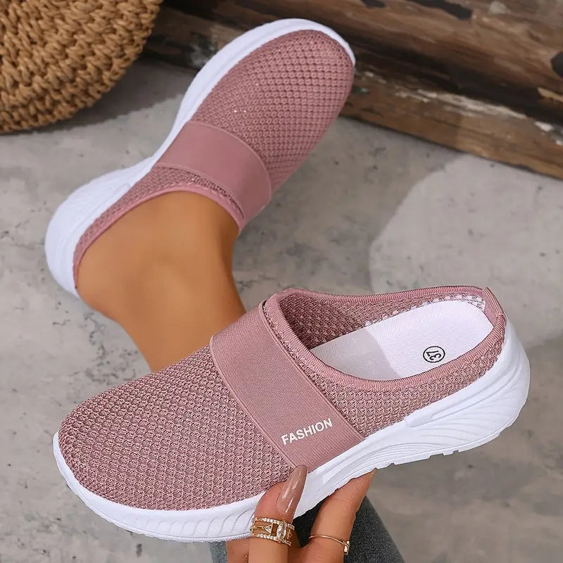 Drune | Orthopädische Slip on Damenschuhe mit Klettverschluss