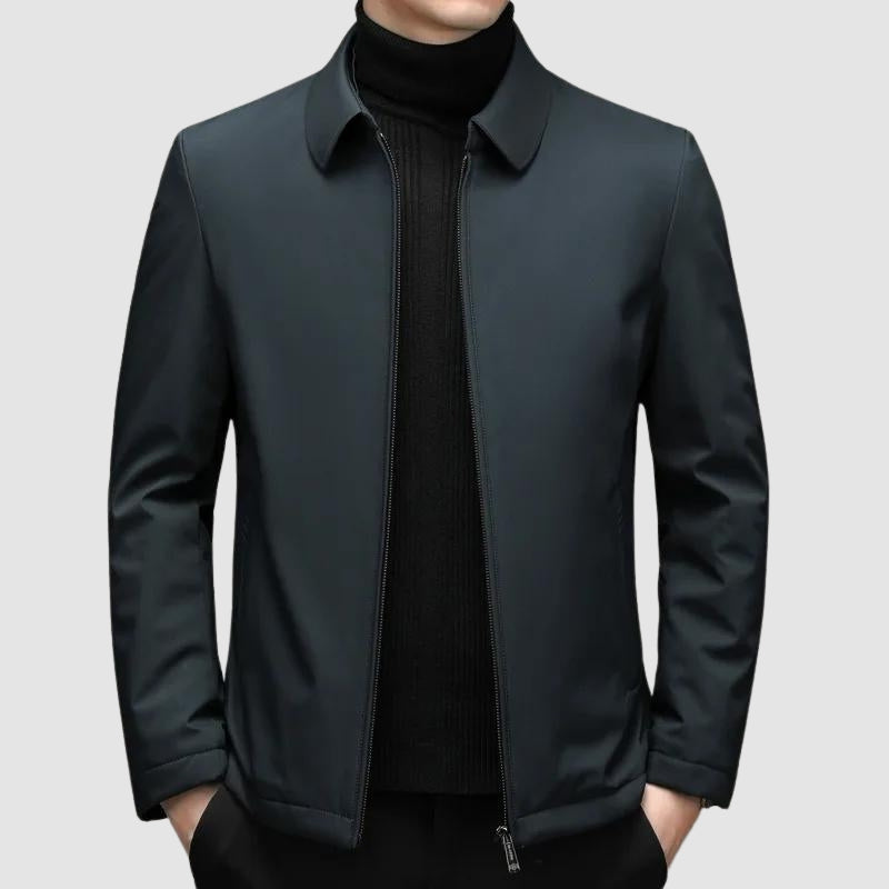 Drune | Herren Slim Fit Zip-Up Jacke - Lässig