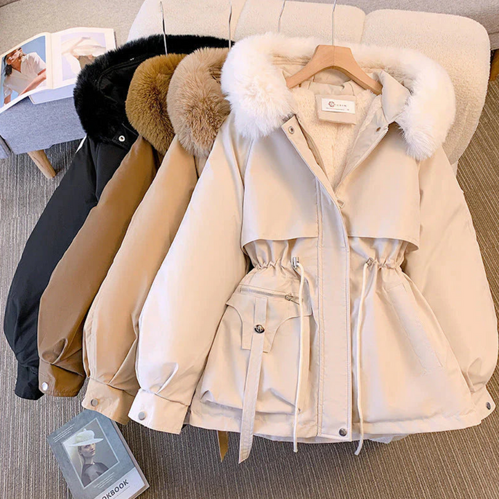 Drune | Pelzkragen Winterjacke