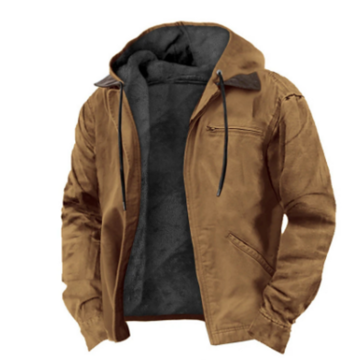 Drune | Herren Kapuzen Freizeitjacke - Mit Reißverschluss