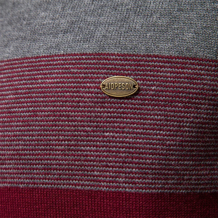 Drune | Warmer Strickpullover mit Reißverschluss für den Winter