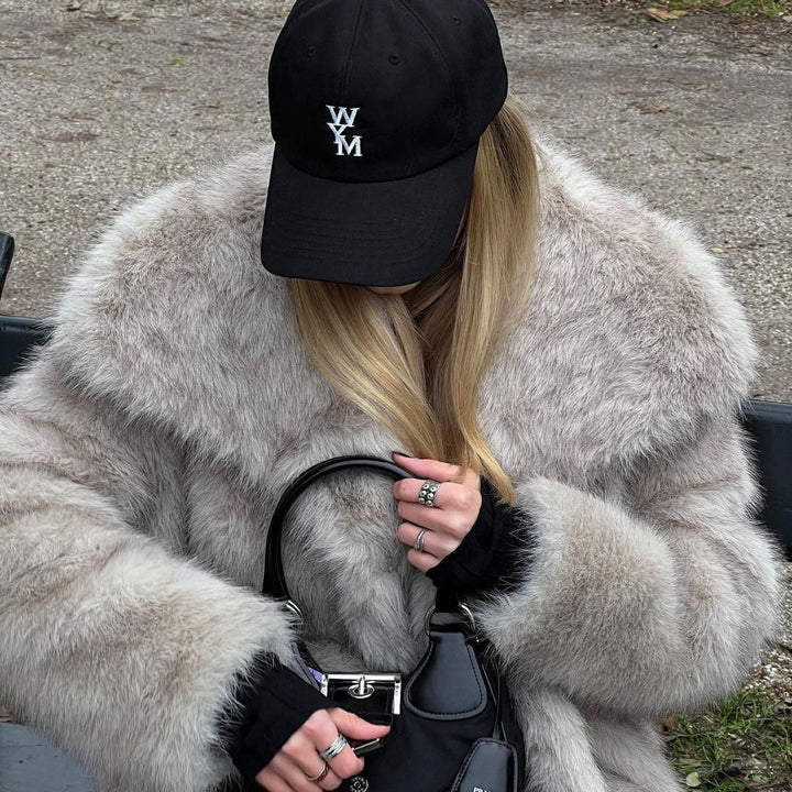 Drune | Synthetik-Fell Oversized Jacke - Plüsch kaltes Wetter Schicht - Streetwear Luxe Look
