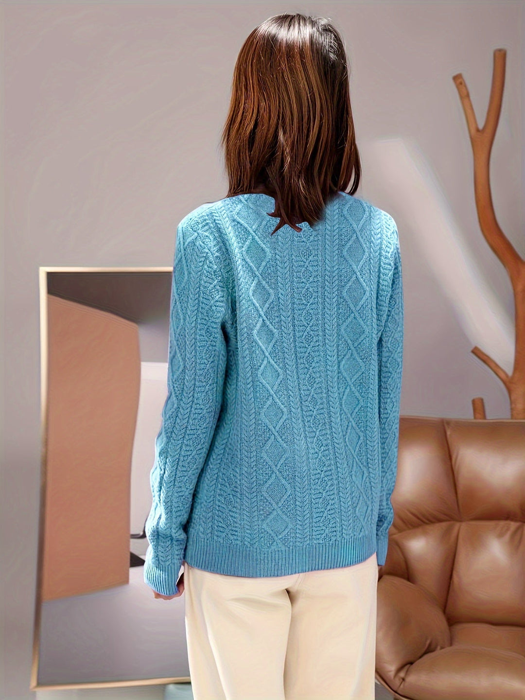 Drune | Bequemer Wollpullover aus Strick
