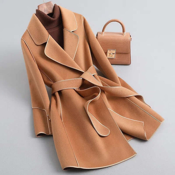 Drune | Damen Lange Winter Wollmantel