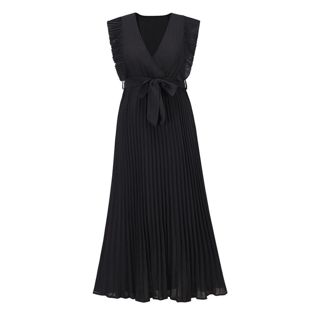 Drune | Plissee-Kleid aus Chiffon