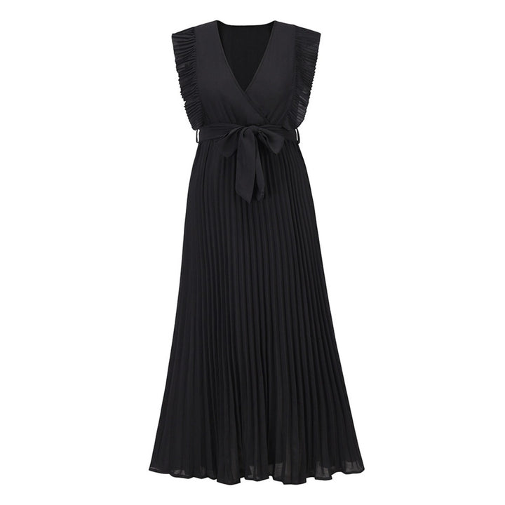 Drune | Plissee-Kleid aus Chiffon