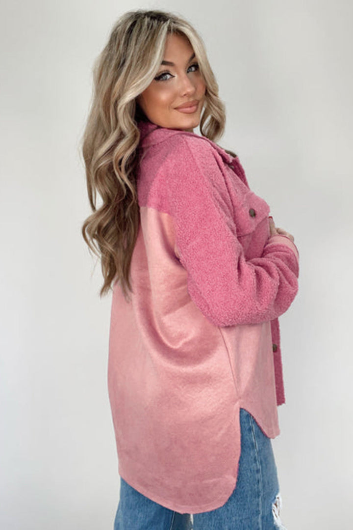 Drune | Weiche Hemdjacke mit Knöpfen Polyester Lässig und Trendy