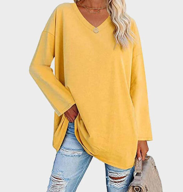 Drune | Stylish long-sleeved sweater for an elegant everyday outfit