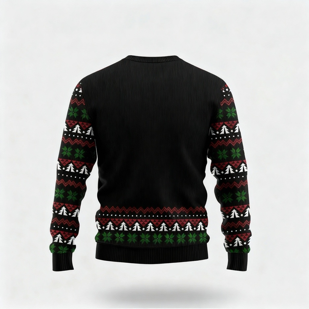 Drune | Buntes Totenkopf-Motiv - Klassisches Feiertagsmotiv Ugly Sweater
