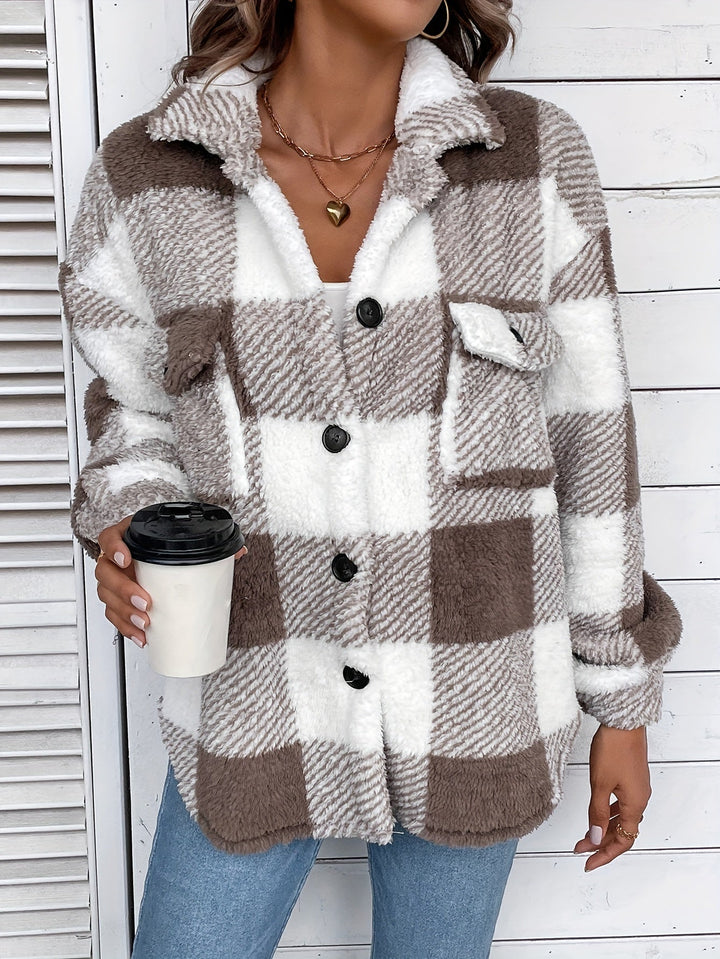 Drune | Flanellhemd mit Karos Polyester Warm und Stilvoll
