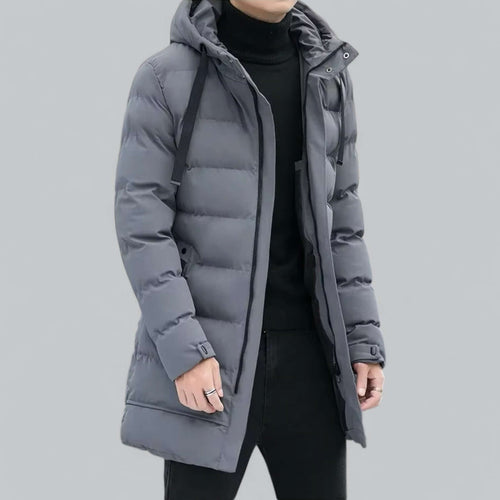 Drune | Lang geschnittene gepolsterte Winter Parka Jacke