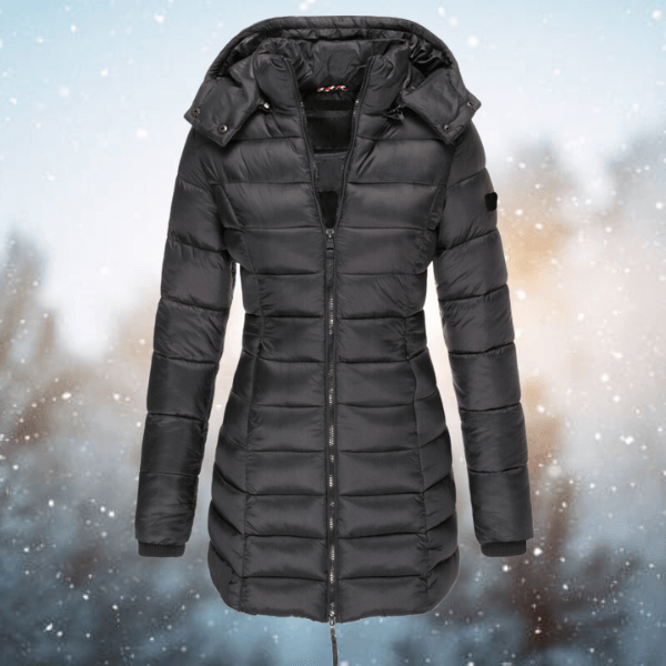 Drune | Damen Langjacke Gepolsterte Pufferjacke
