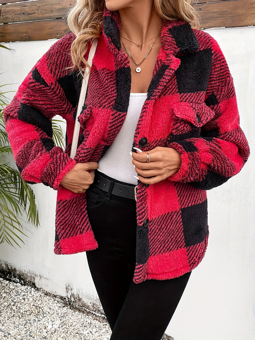 Drune | Flanellhemd mit Karos Polyester Warm und Stilvoll