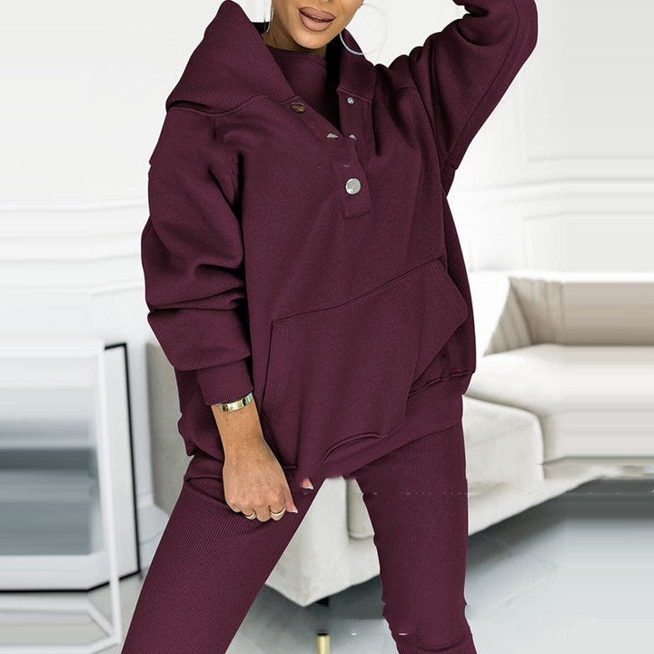 Drune | 3-Teiliges Damen-Sportset Für Herbst Und Winter