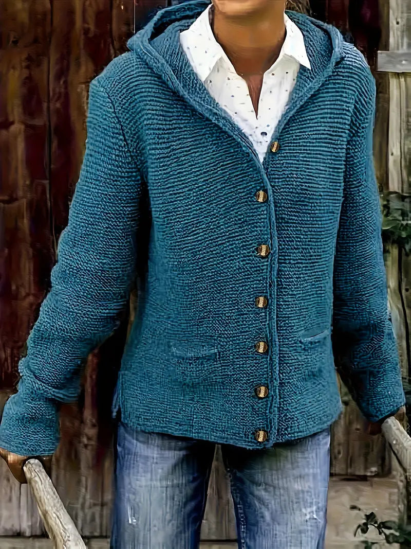 Drune | Modische Strickjacke mit Knopfleiste