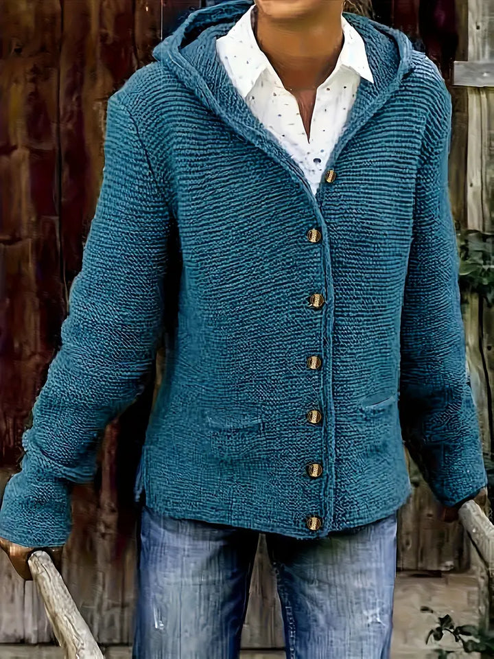 Drune | Modische Strickjacke mit Knopfleiste