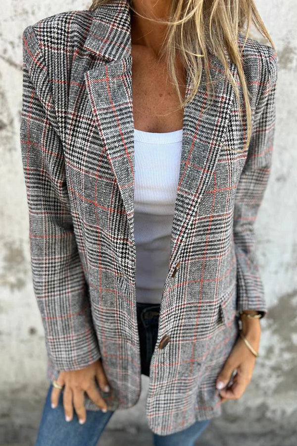 Drune | Ternede Oversized Blazer Polyester Klassisch und Modern