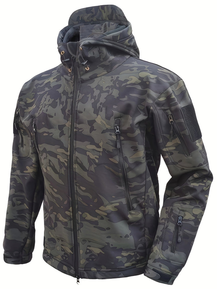 Drune | Softshell-Tarn-Outdoorjacke Wasserdicht Winddicht Für Herren - Perfekt für Outdoor-Aktivitäten