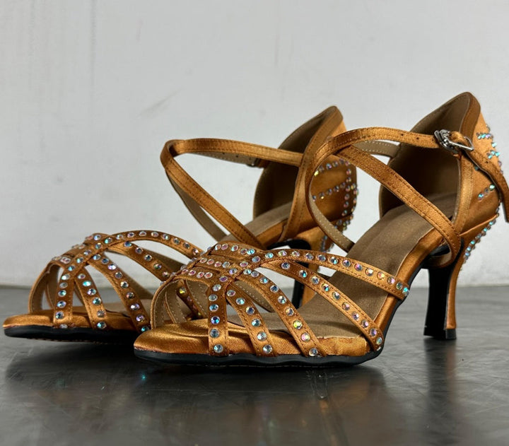 Drune | Diamond Latin Tanzschuhe Damen High Heels Tanzschuhe