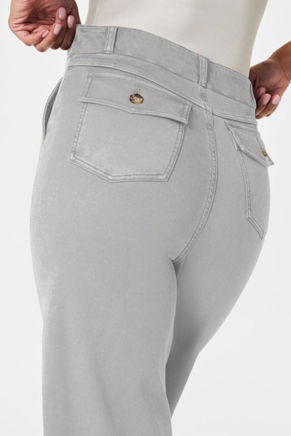 Drune | Hochtaillierte Jeans Mit Taschen Klassisch, Stilvoll Und Vielseitig