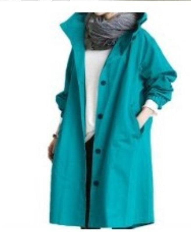 Drune | Trenchcoat Mit Kapuze