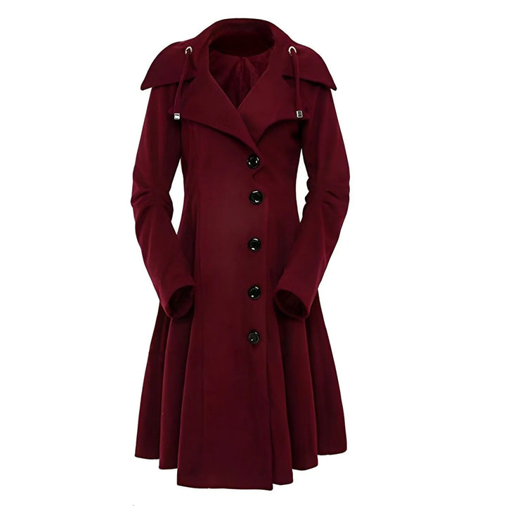 Drune | Eleganter Trenchcoat mit Kapuze