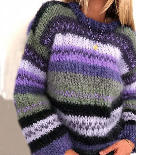 Drune | Norwegerpullover - warmer, farbenfroher skandinavischer Damenpullover