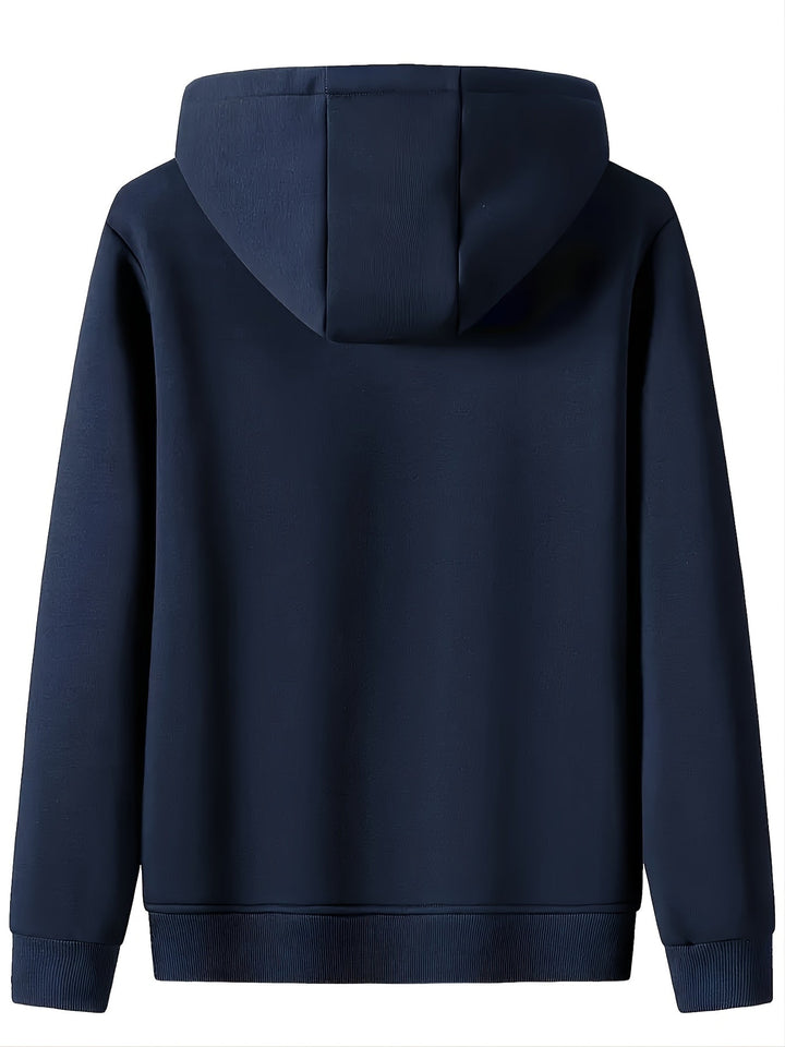 Drune | Gemütliche fleecegefütterte Jacke mit Kapuze für Herren