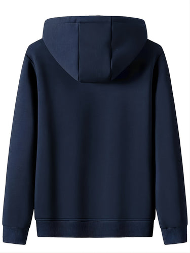 Drune | Gemütliche fleecegefütterte Jacke mit Kapuze für Herren
