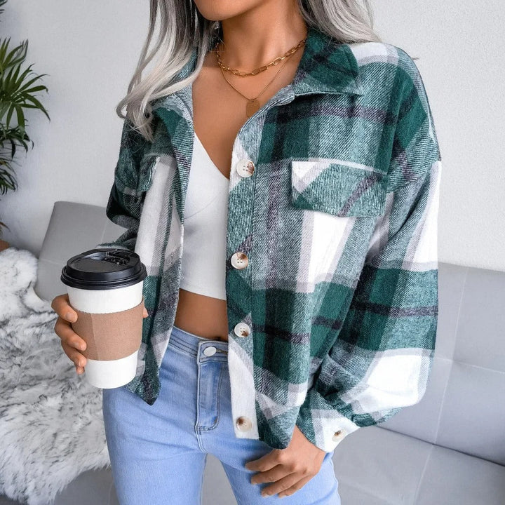 Drune | Karierte Sommerjacke für Damen