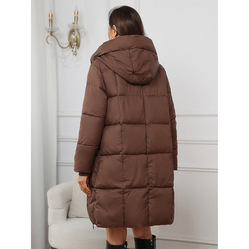 Drune | Warme Daunenjacke mit Kapuze