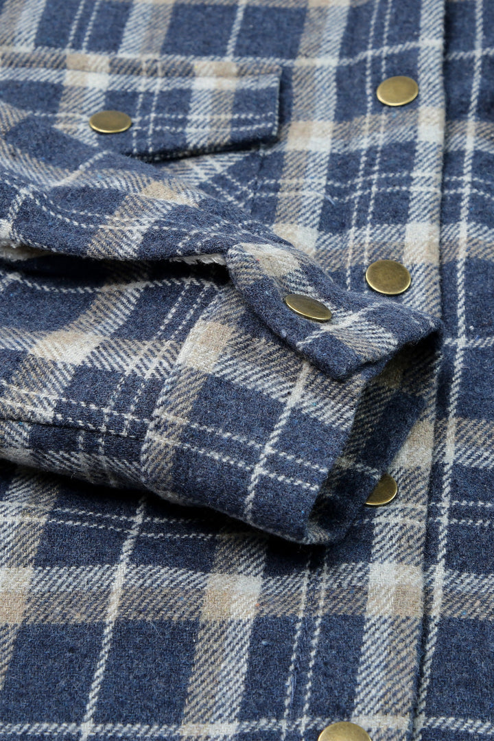 Drune | Gepunktete Jacke mit Kapuze Weiches Plüschfutter Perfekt Für Kalte Tage