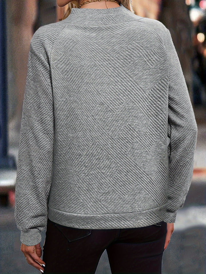 Drune | Leichtgewicht Pullover mit Knopfdetails Polyester Stilvoll und Praktisch