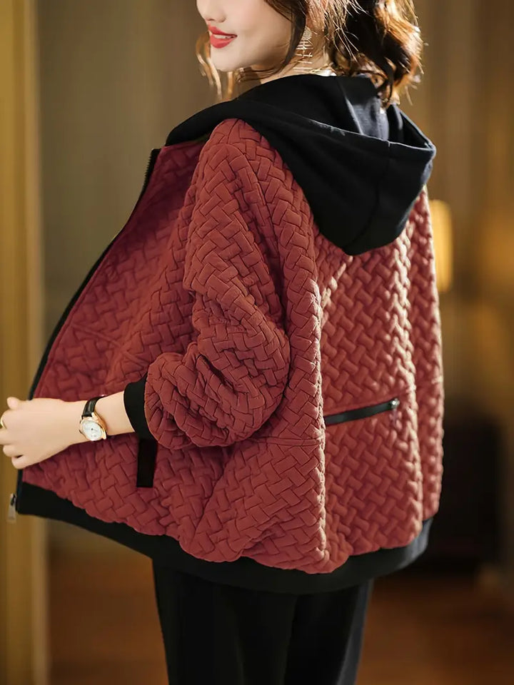 Drune | Gestepptes Hoodie