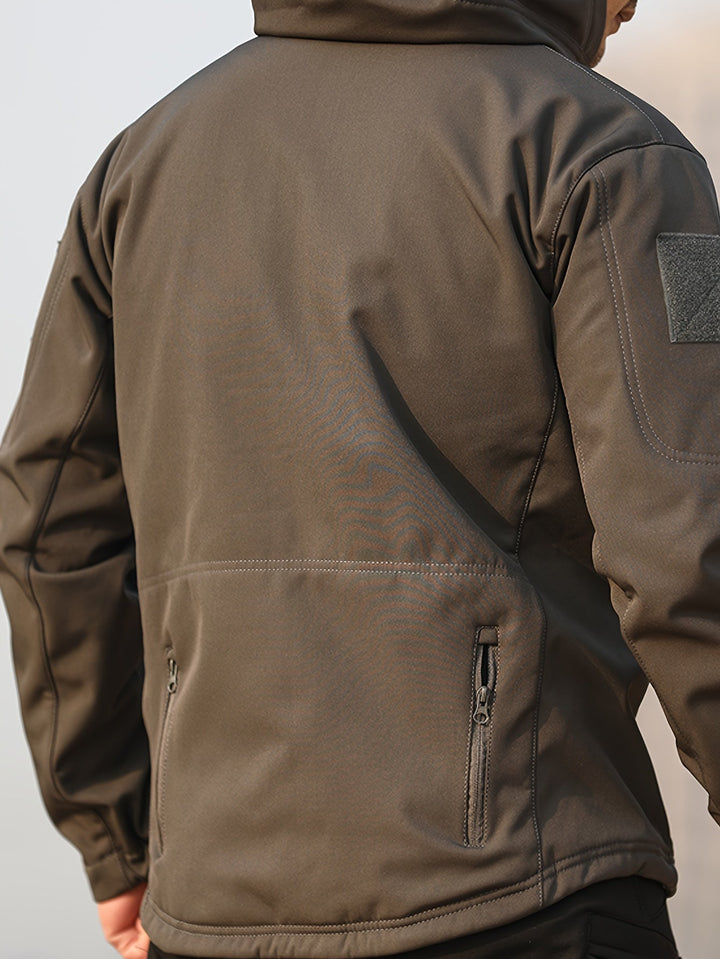 Drune | Softshelljacke Mit Kapuze Für Windige Tage