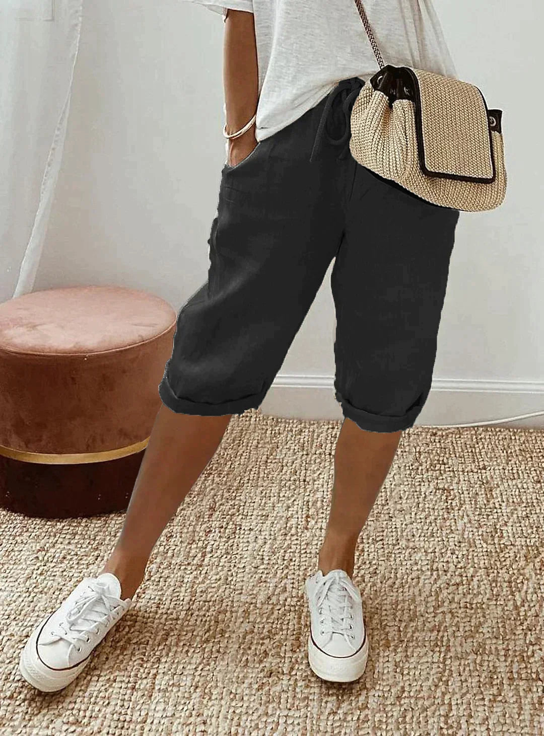 Drune | Lässige  Kurzhose Für Damen