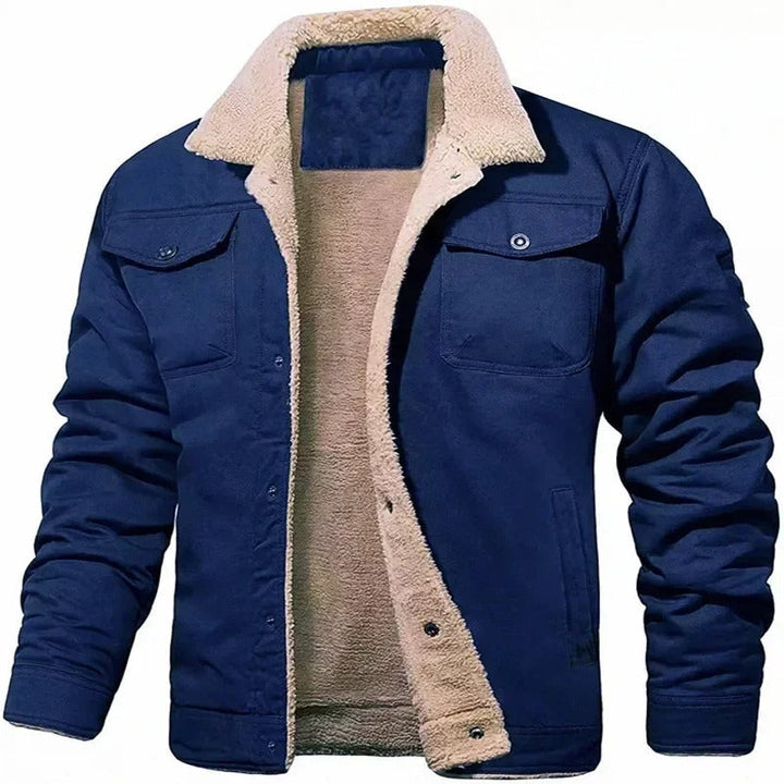 Drune | Casual-Woll-Bomberjacke für Herren - Perfekt für informelle Tage