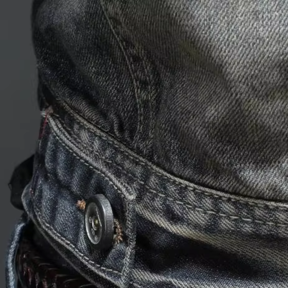Drune | Denim Jeansjacke Für Männer Mit Modernem Schnitt